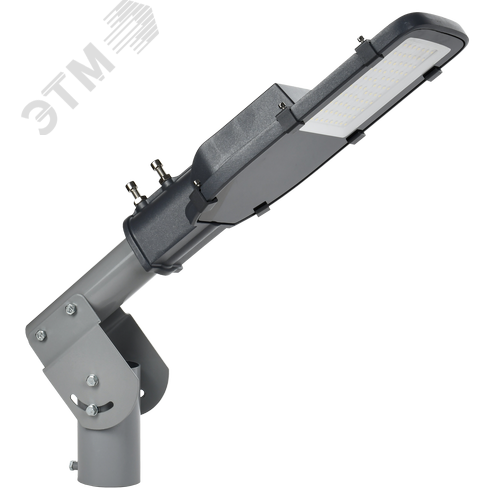 Кронштейн КР-3 D 48 L 230 на трубу регулируемый угол серый - фото 2