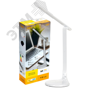 Светильник LIGHTING светодиодный настольный 2013 9Вт на подставке диммер ночник белый - фото 3