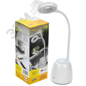 Светильник LIGHTING светодиодный настольный 2029 5Вт карман диммер белый - фото 3