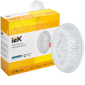 Светильник светодиодный ДПБ 2012 18Вт IP20 4000К круг белый - фото 3