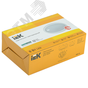 Светильник светодиодный ДПО 5020 8 Вт 4000K IP65 овал белый - фото 3