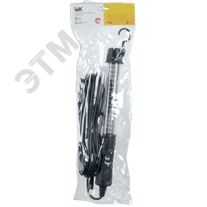 Светильник LED переносной ДРО 2061 IP54 шнур 10м черный - фото 2