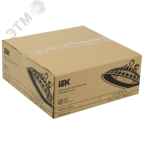 Светильник ДСП 3010 PRO 200Вт 60гр 6500К IP65 алюминий - фото 2