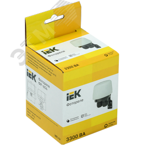 Фотореле ФР 604 максимальная нагрузка 3300ВА IP66 белый - фото 2