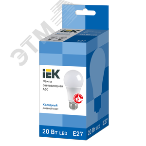 Лампа светодиодная A70 груша 20Вт 230В 4000К E27 - фото 3