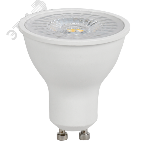 Лампа LED PAR16 Lens софит 7Вт 230В 4000К GU10 - фото 1