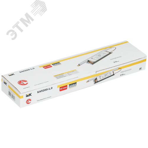 Блок аварийного питания БАП200-1,0 для LED - фото 5