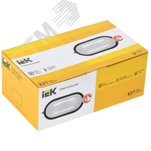 Светильник НПП1201 белый/овал 100 Вт IP54 - фото 2