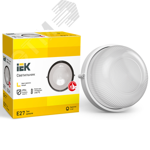 Светильник НПП1301 белый/круг 60 Вт IP54 - фото 3