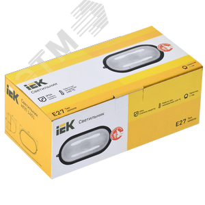 Светильник НПП1401 белый/овал 60 Вт IP54 - фото 2