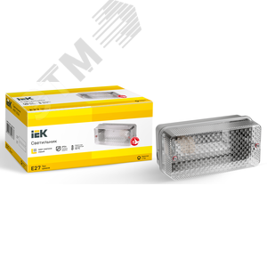 Светильник НПП3006 серый 60 Вт IP54 - фото 3