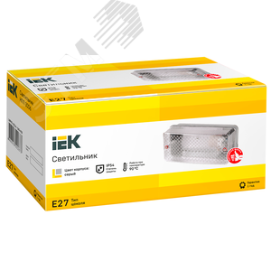 Светильник НПП3006 серый 60 Вт IP54 - фото 2