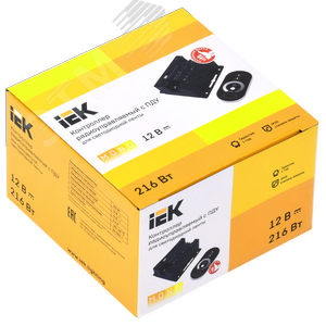 Контроллер с ПДУ радио (черный) MONO 3 канала 12 В, 6 А, 216 Вт - фото 2