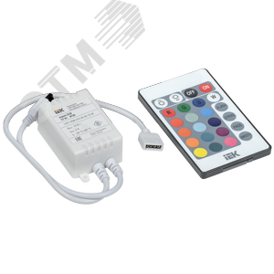 Контроллер с ПДУ ИК RGB 3 канала 12В 2А 72Вт - фото 2
