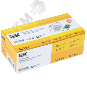 Контроллер с ПДУ ИК RGB 3 канала 220 В 1 А 500 Вт - фото 3