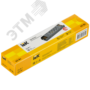 Драйвер LED ИПСН-PRO 60Вт 24В клеммы IP20 - фото 2