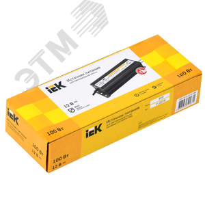 Драйвер LED ИПСН-PRO 100Вт 12 В блок- шнуры IP67 - фото 2