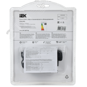 Комплект светодиодной ленты 5м LSR-2835WW60 с драйвером 4,8Вт/м 12В IP65 60LED/м - фото 3