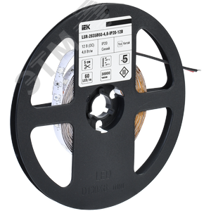 Лента светодиодная 5м LSR-2835B60 4,8Вт/м 12В IP20 60LED/м - фото 2