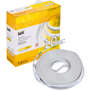 Комплект светодиодной ленты 10м LSR5-2835WW120 с драйвером 8Вт/м 220В IP65 120LED/м - фото 3