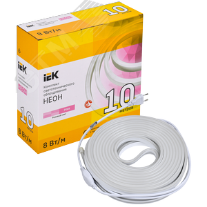 Комплект светодиодной ленты 10м LSR5-2835P120 с драйвером 8Вт/м 220В IP65 - фото 3