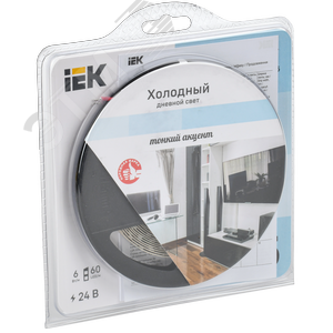 Лента светодиодная 5м LSR-2835W60 6Вт/м 24В IP20 60LED/м - фото 3