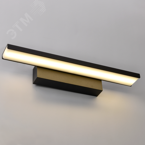 Светильник светодиодный 5116 настенный для подсветки картин и зеркал 8Вт 4000К IP20 черный - фото 1