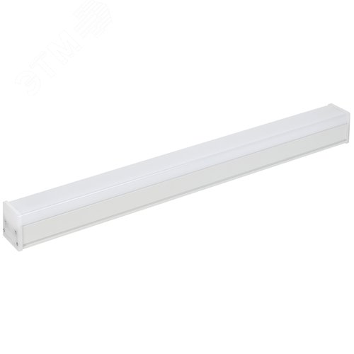 Изображение товара Светильник офисный линейный светодиодный 1011 20 Вт 6500Л 600мм белый IEK (шт)