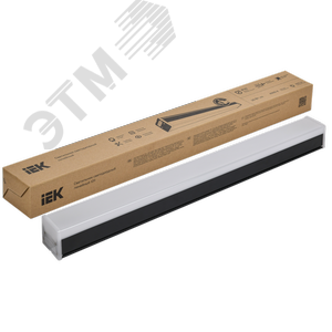 Светильник LED линейный 1011 20Вт 4000К 600мм черн - фото 6
