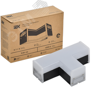 Светильник LED T-образный 1010 10Вт 4000К 117х180мм чер - фото 7