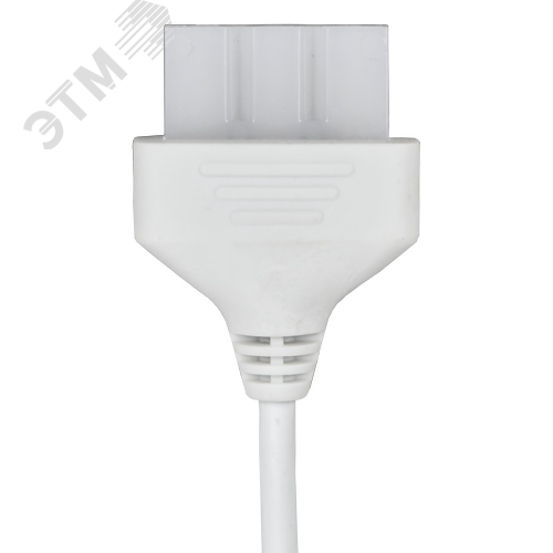 Кабель питания 1,5м белый для светильника LED линейного 1010 - фото 2