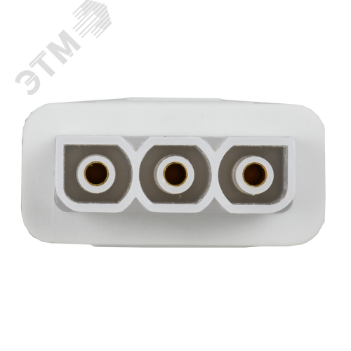 Кабель питания 1,5м белый для светильника LED линейного 1010 - фото 3