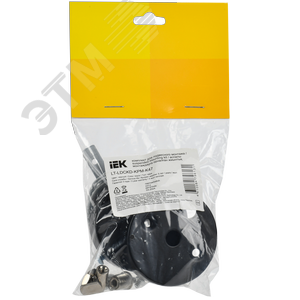 Комплект для подвесного монтажа для свет. LED лин. черн - фото 2