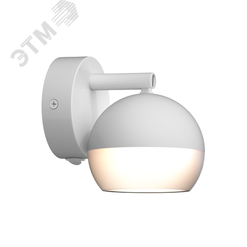 Светильник 4013 накладной настенный под лампу GX53 белый - фото 1