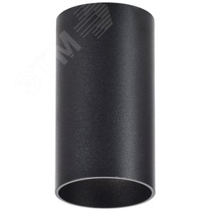 Светильник 4001 накладной потолочный под лампу GU10 черный - фото 1