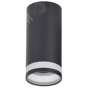 Изображение товара Светильник 4005 накладной потолочный под лампу GU10 черный (шт)