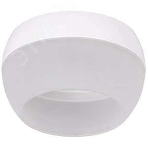 Светильник 4010 накладной потолочный под лампу GX53 белый - фото 1