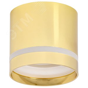 Светильник 4016 накладной потолочный под лампу GX53 золото