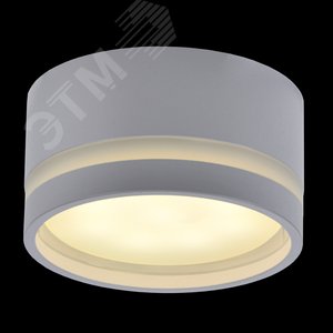 Светильник 4032 накладной потолочный под лампу GX53 белый - фото 2