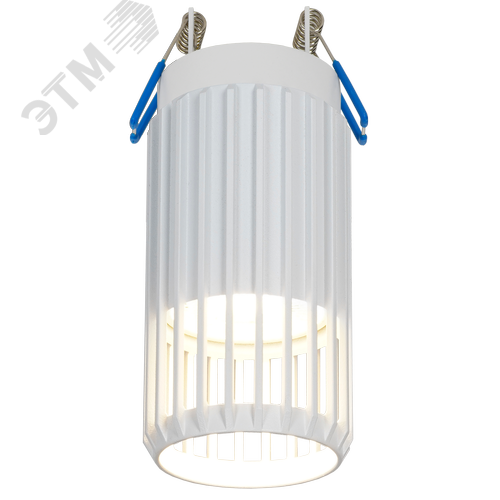 Светильник 4205 накладной потолочный под лампу GU10 белый - фото 2