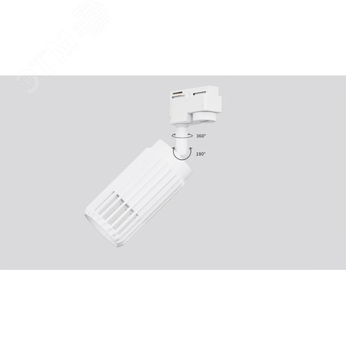 Светильник на шинопроводе 4206 декоративный трековый спот под лампу GU10 белый - фото 2