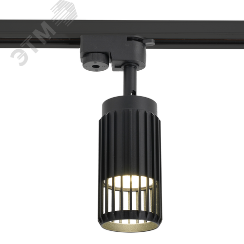 Светильник на шинопроводе 4206 декоративный трековый спот под лампу GU10 черный - фото 3