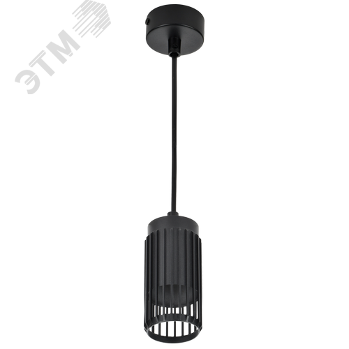 Светильник 4211 подвесной под лампу GU10 черный - фото 1