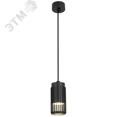 Светильник 4211 подвесной под лампу GU10 черный - фото 2