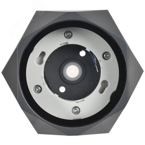 Светильник уличный декоративный для наружного освещения 5304 потолочный под лампу GX53 IP65 серый - фото 3