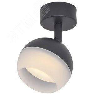 Светильник декоративный 4011 накладной настенно-потолочный под лампу GX53 черный - фото 2