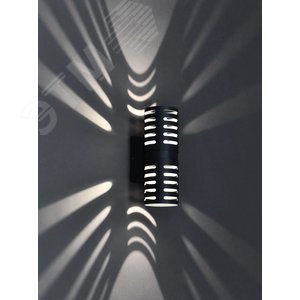 Светильник уличный декоративный для наружного освещения светодиодный 5102 настенный 10 Вт 4000К IP54 черный - фото 3