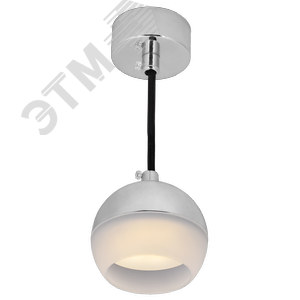 Светильник декоративный 4012 подвесной на потолок под лампу GX53 хром - фото 2