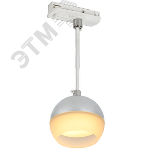 Светильник на шинопроводе 4119 декоративный трековый спот подвесной под лампу GX53 хром - фото 2