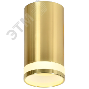 Светильник 4005 накладной потолочный под лампу GU10 золото - фото 2